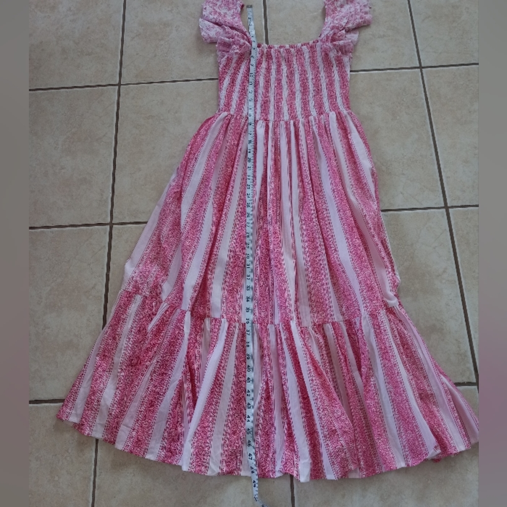 Mille Olympia Dress In Jaipur Stripe M - Picture 15 of 16
